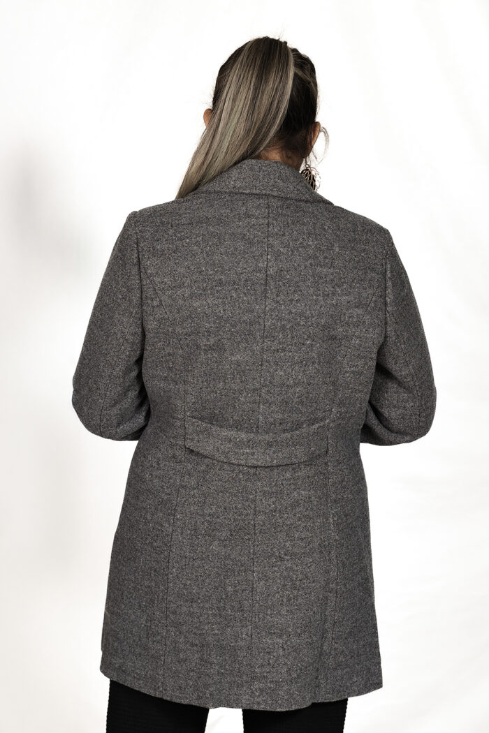 tweed mid-length coat - Image 2