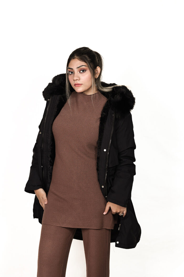 stylish puffer jacket - Image 2