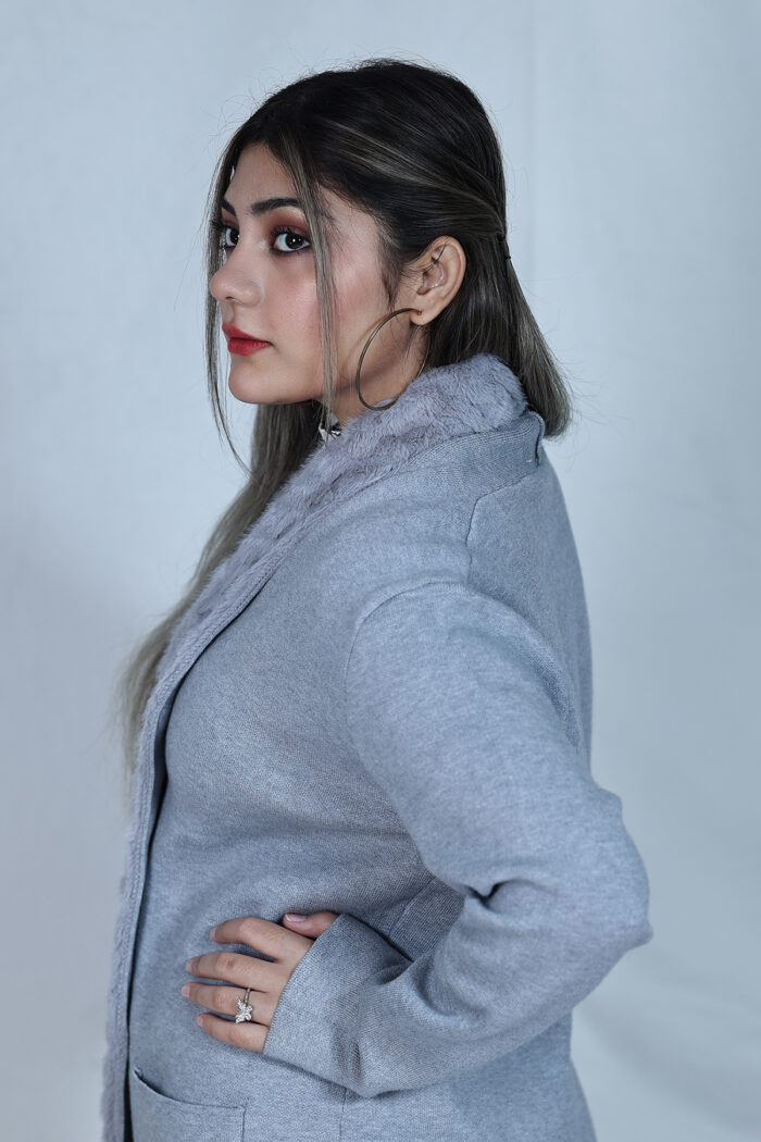 woolen long sweater - Image 4