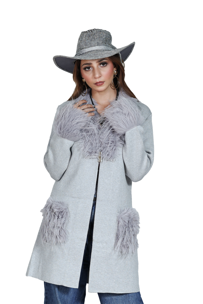 woolen long sweater