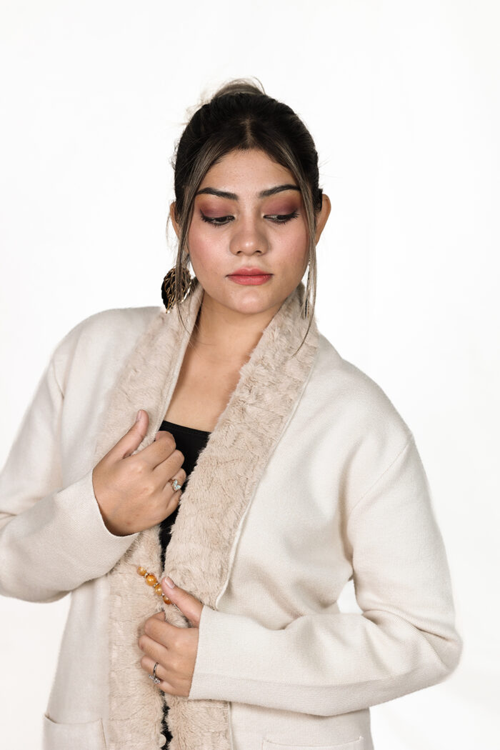 woolen long sweater - Image 2